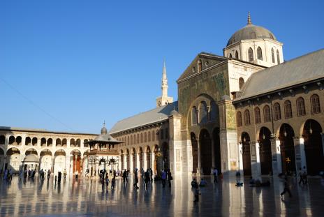 La grande mosquée de Damas Mosomm_cour2