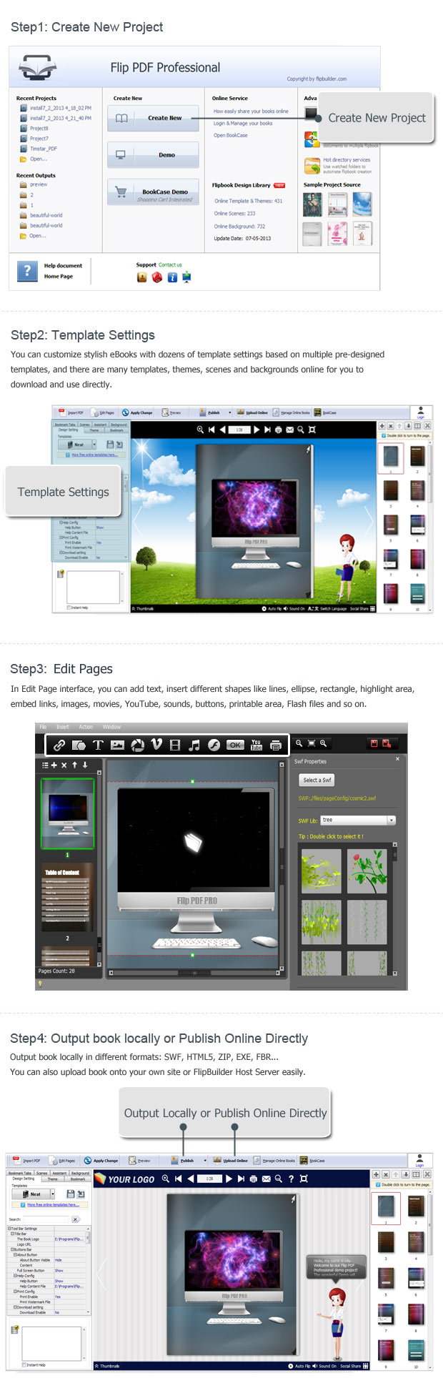 Flip PDF Professional 1.5.2.0 Portable Steps_for_flip_pdf_pro
