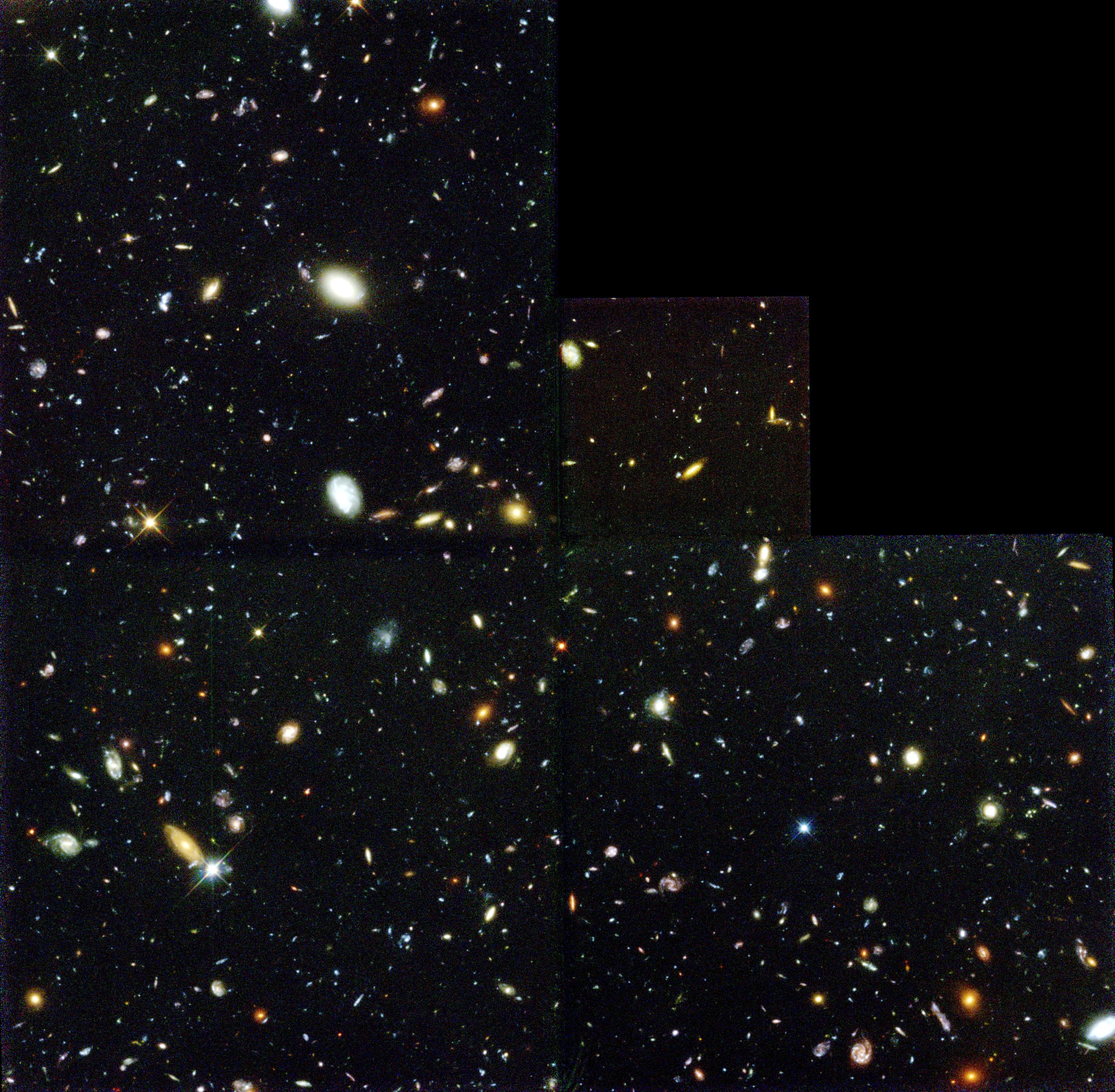 Uzay 1HubbleDeepField