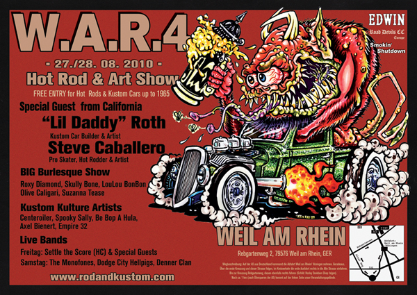 Hot Rod & Art Show 27/28 Aout - Weil am Rhein ( DE) WAR010web