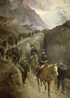 Les "CHASSEURS ALPINS" . Artill_montagne