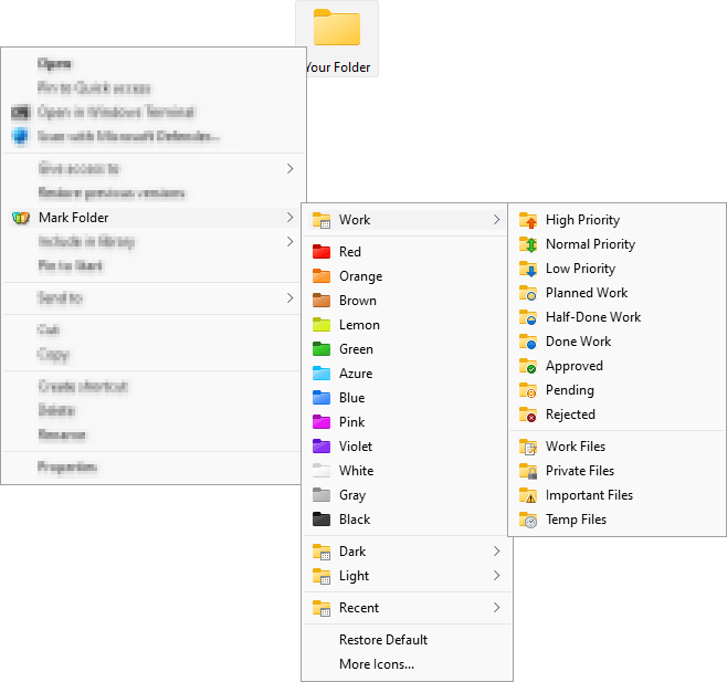 عرض مجاناً لــ Folder Marker Home v 4.2.0.0 لتلوين أيقونات المجلدات بألوان أخرى مميزة Scr_FM_Home1