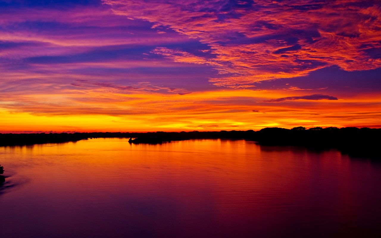 >>> Atardeceres... Puestas de SOL <<< - Página 11 Atardecer_en_Rio_Lempa_El_Salvador