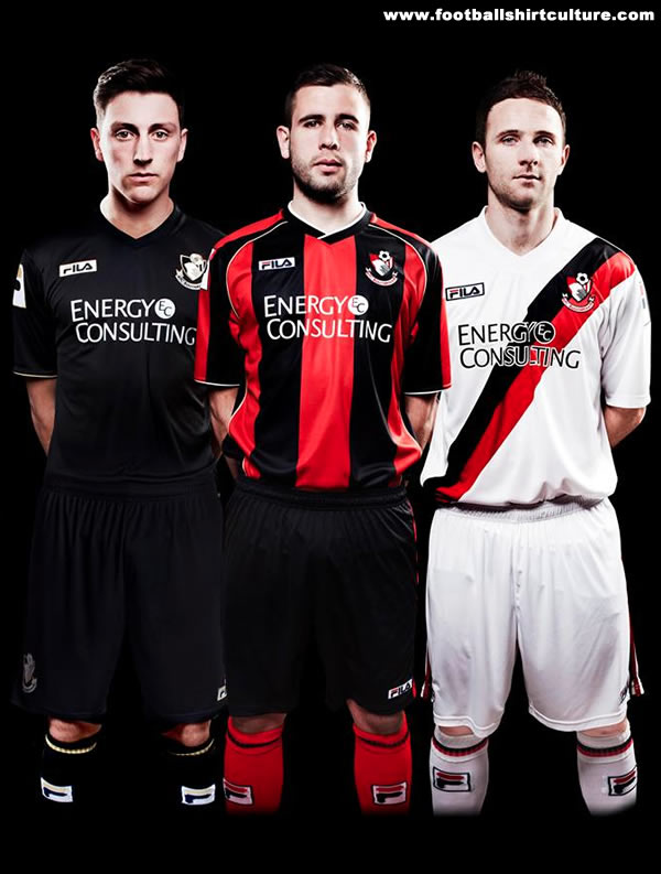 AFC Bournemouth - Uniformes - 2013/14 AFC-Bournemouth-13-14-fila-football-shirts-a