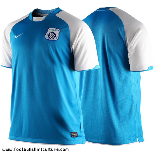 Todas as camisas do Campeonato Chinês Dalian_2011_Nike_home