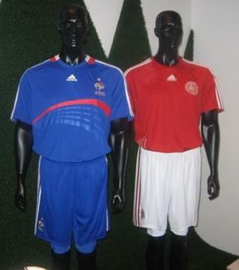 Nouveaux Maillot 2008 Francedenmarkeuro2008www-footballshirtculture-com