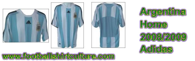 Nouveaux Maillot 2008 Argentinahomeadidas1euro2008www-footballshirtculture-com