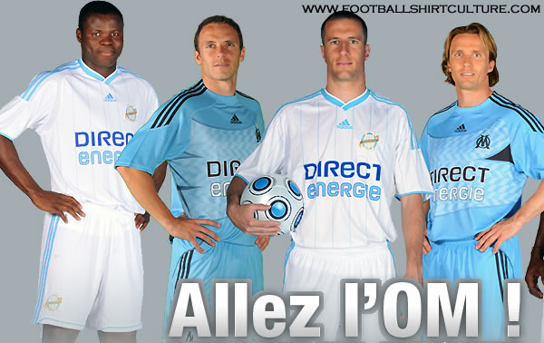 Football Français Olympique-marseille-09-10-adidas-kits