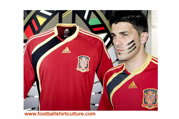 اطقم الاندية و المنتخبات 2009\2010 جميع الاندية المعروفة Spain-2009-adidas-confederations-cup-football-shirt