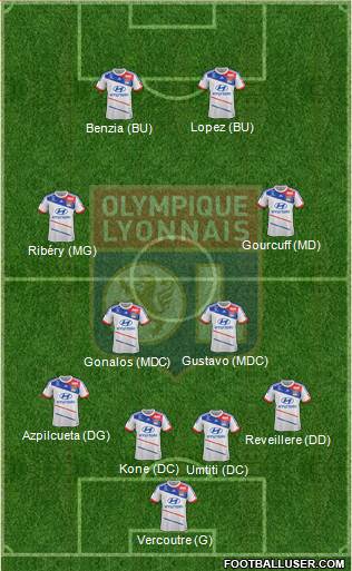 Journée 3 - Formations 708757_Olympique_Lyonnais