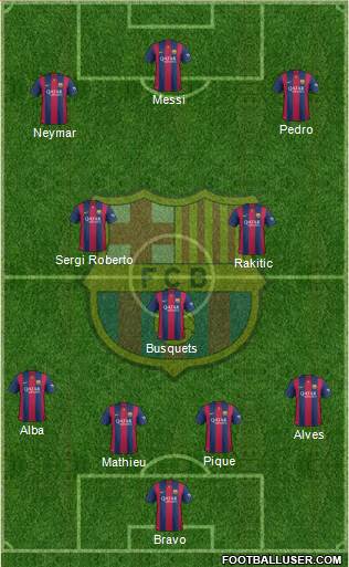 FC Barcelona - SD Eibar / Camp Nou, Octubre 18 de 2014, 20:00 hrs. 1130449_FC_Barcelona