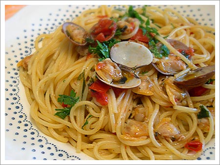 MENU' DI NATALE..IDEE DALL'ITALIA Spaghetti-con-vongole