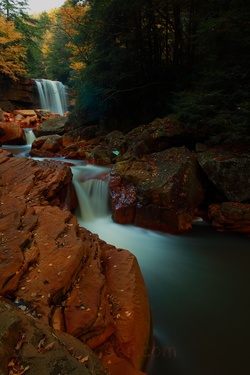 Autumn Waterfalls Nature Photography Autumn-douglas-falls-blackwater-river