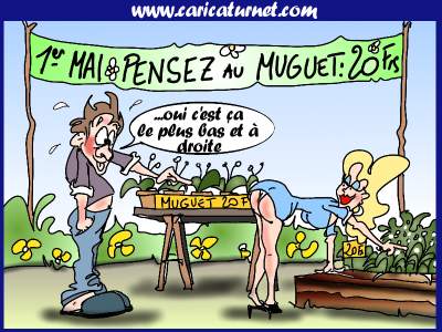 Du muguet pour chaque membre de la tribu et ami Humour1