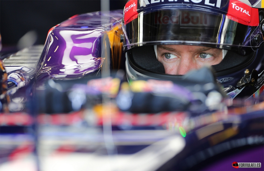 Gran Premio de Gran Bretaña 2014 Vettel-fp3