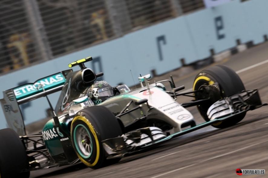 Gran Premio de Singapur 2015 Rosberg-sing-fp1