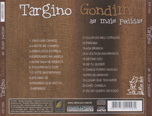 Targino Gondim – As Mais Pedidas Verso5-620x476