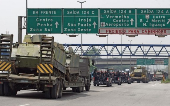 Forças Armadas do Brasil |   Fuerzas Armadas de Brasil M113-MB-Foto-AE-580x362