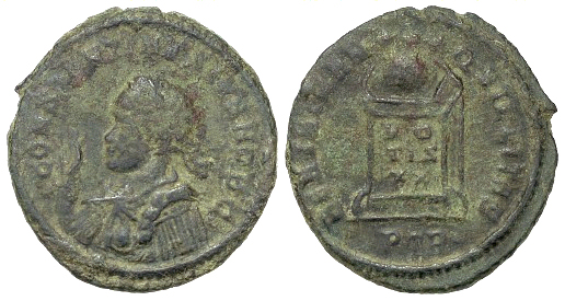 AE3 de Constantino II (BEATA TRANQVILLITAS) 42436q00