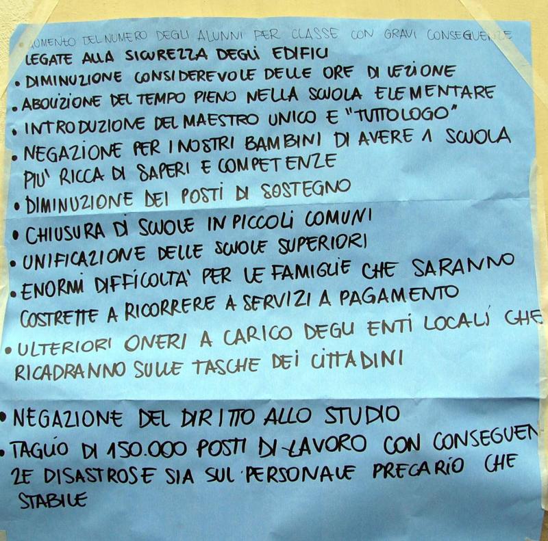 Non mollare la lotta. 200810211541_la_denuncia