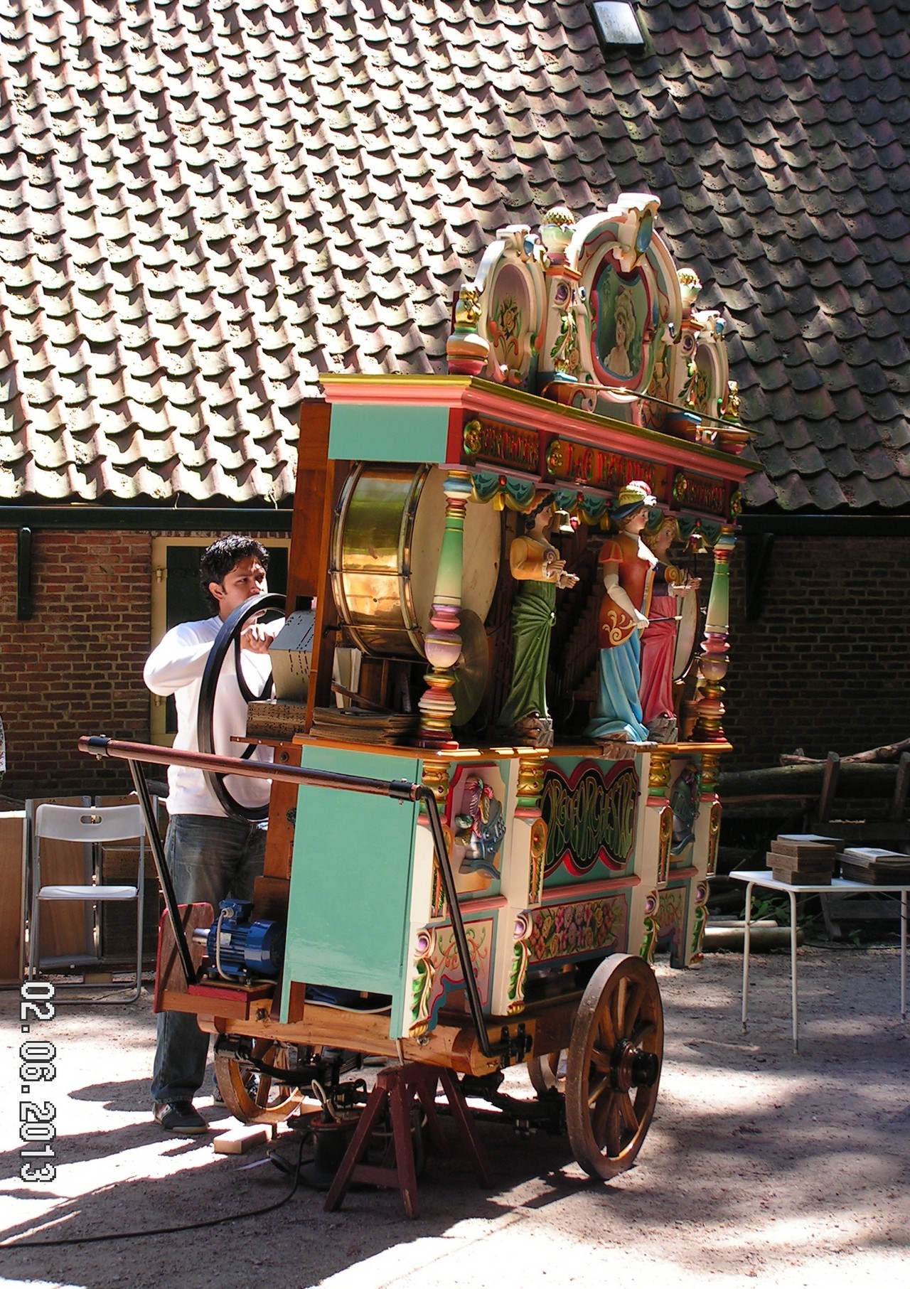 02-06-2013 Arnhem - Openluchtmuseum - Draaiorgeldag 017(24)