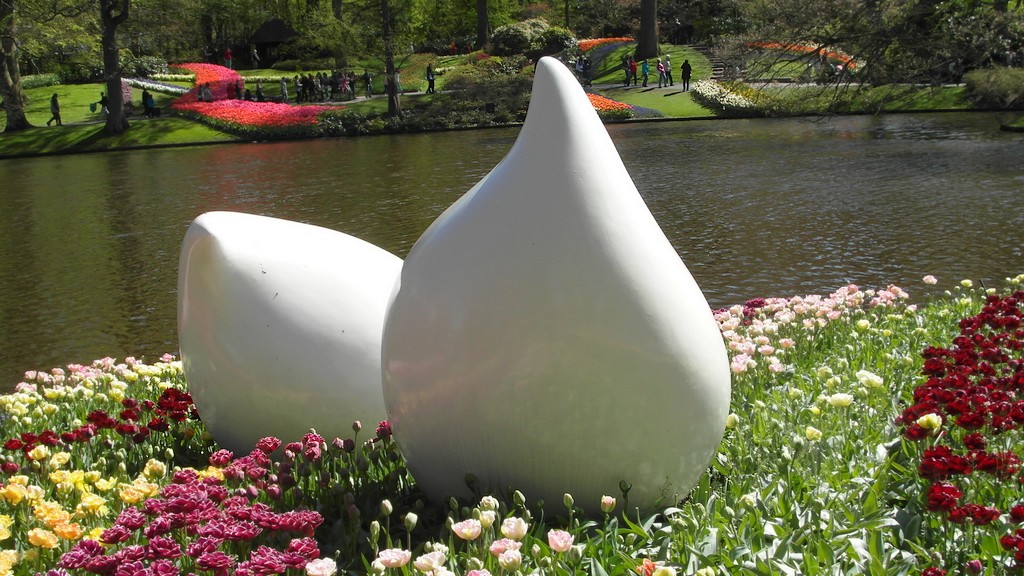 05-04-2015 Lisse - Keukenhof - Kunstobjekten %28116%29