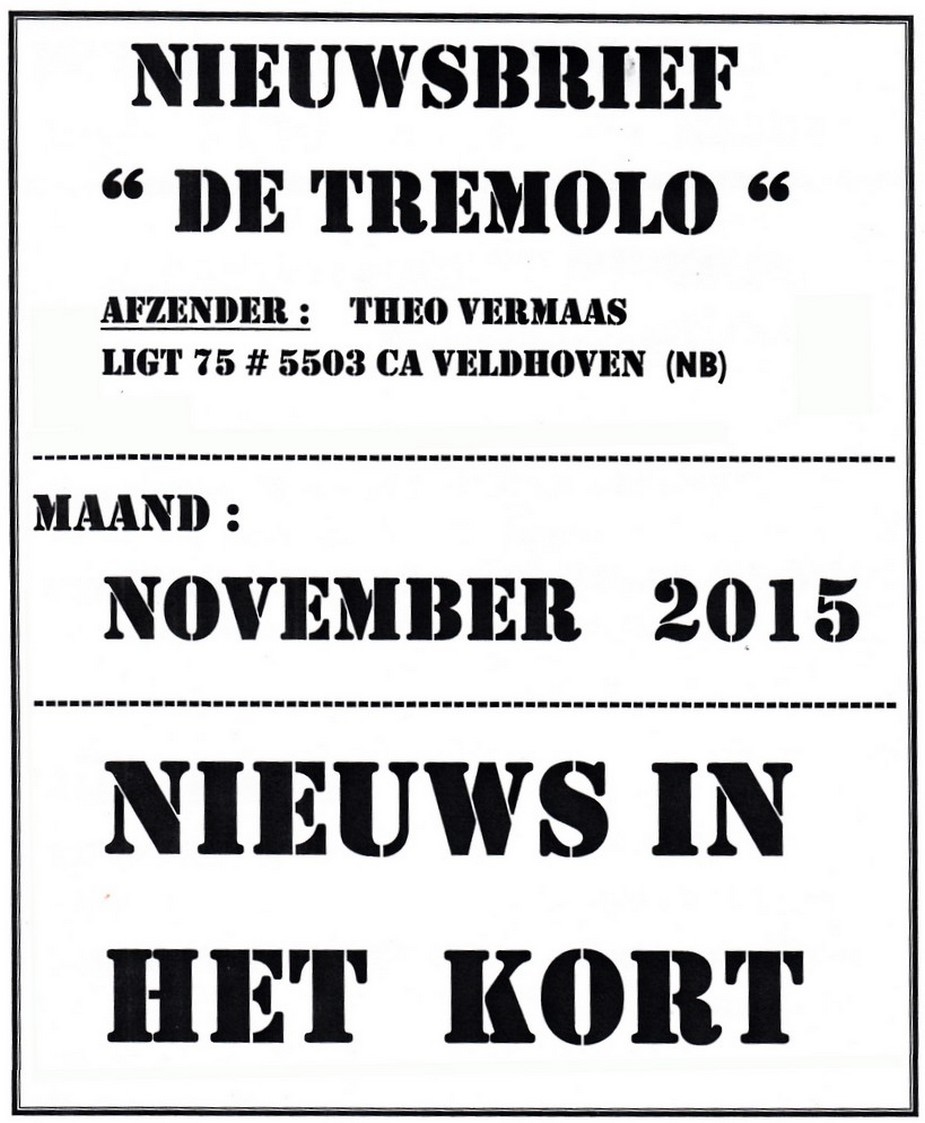 Nieuwsbrief 'De Tremolo' 4e kwartaal 11-2015 1511N01%28101%29