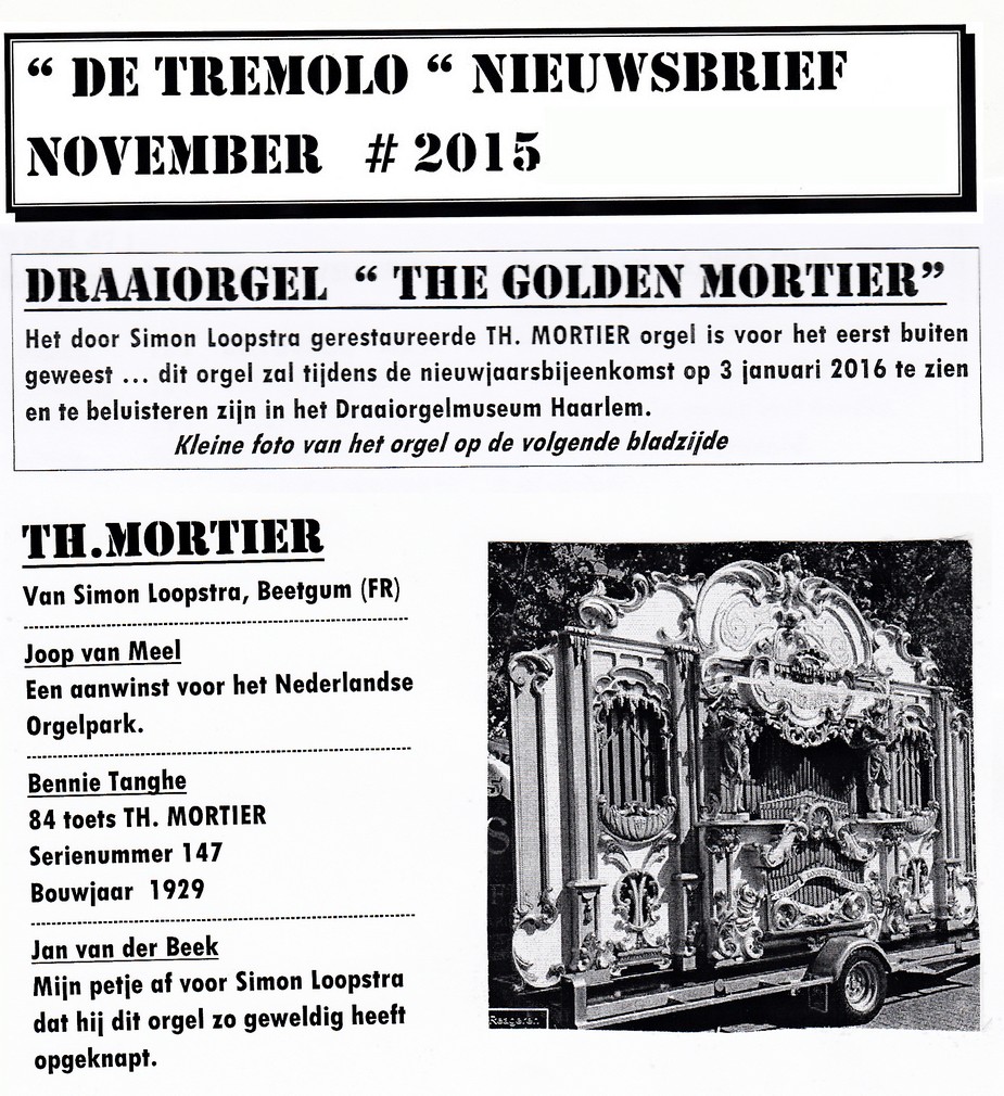 Nieuwsbrief 'De Tremolo' 4e kwartaal 11-2015 1511N01%28107%29