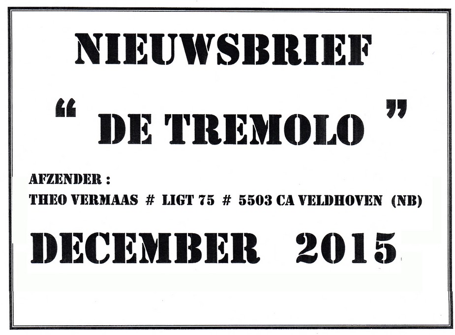 Nieuwsbrief 'De Tremolo' 4e kwartaal 12-2015 1512N01%28101%29