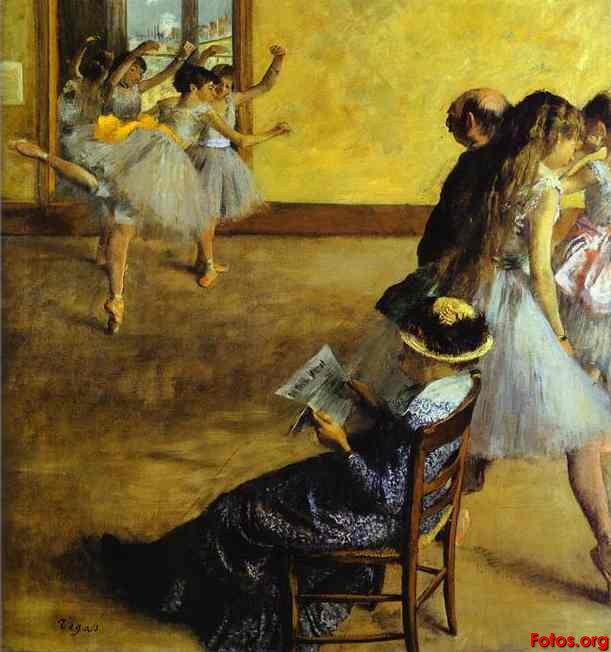 Bailar Edgar-Degas-Ballet-Class