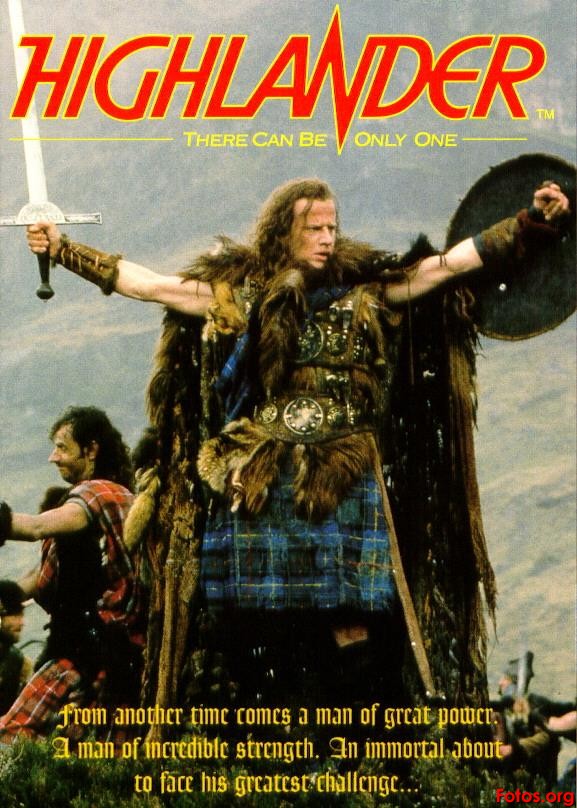 Mi top de videoclub ochentero Movie-Poster-Highlander