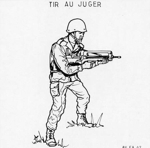 وضعيات القتال للمبتدئين Tir%20au%20juger