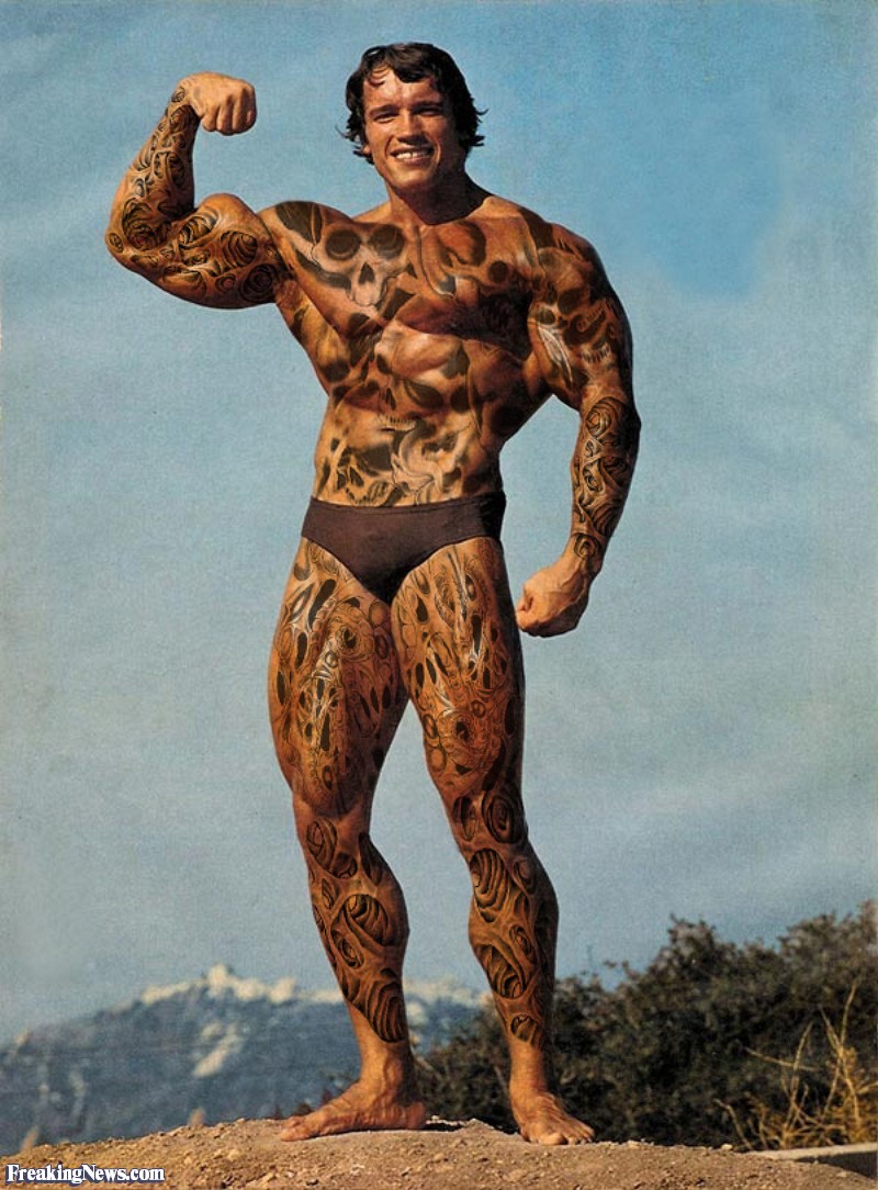 Arnold SCHWARZENEGGER Politicians-Tattoos