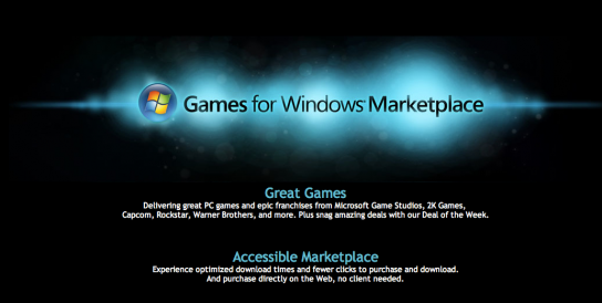 [News Web] Games for Windows MarketPlace, le nouveau concurrent de Steam Games-for-windows-marketplace-544x274