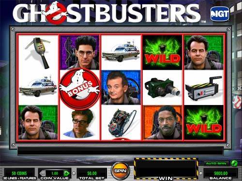 Ladbrokes releases 8 new IGT slot games Ghostbusters-slot_screen