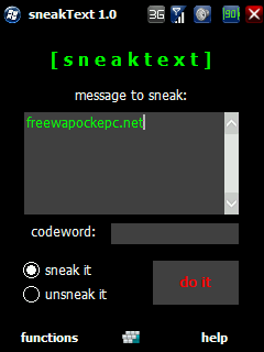 [soft]1 000 000 d'applications pour windows mobile SneakText_pocket_pc_small