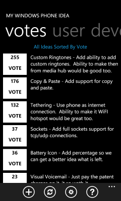 [SOFT] MY WP7 IDEA : Voter ou proposer les évolutions de wp7 [Gratuit] My-wp7-idea-2