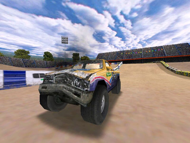 لعبه Off Road Arena هى اه صغيره بس حلوه Offroad4