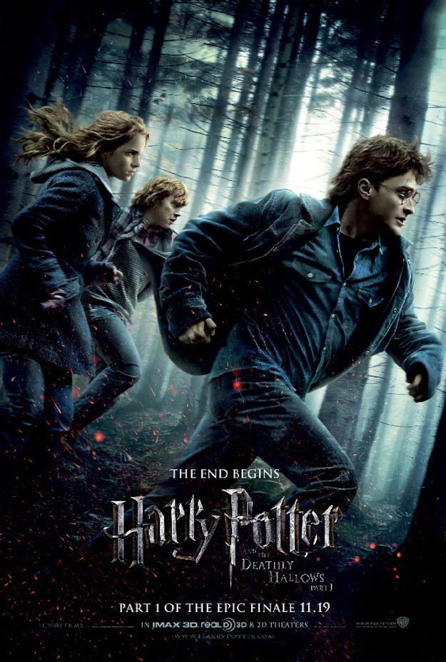 Harry Potter ( 7 ) et les reliques de la mort - 1ière partie  - David Yates Harry-Potter-et-les-reliques-de-la-mort-partie-1-affiche