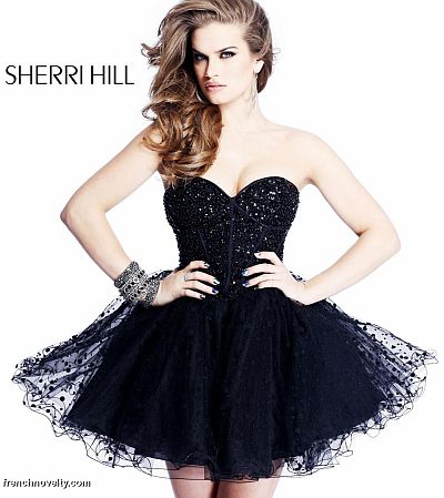      فساتين سهره باللون الأسود 2750-Sherri-Hill-Prom-Dress-S12