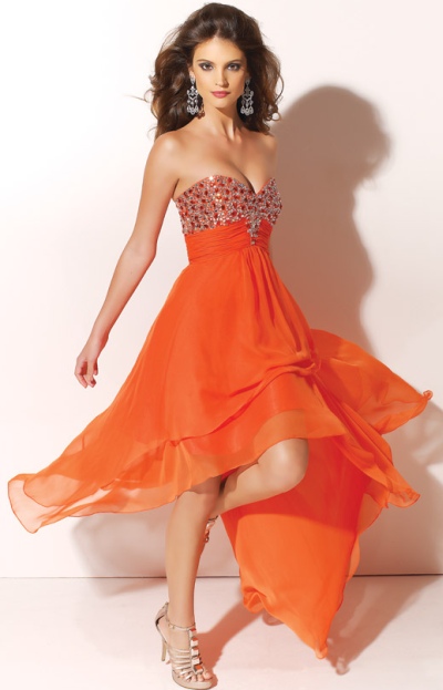     فساتين سهره باللون الأورانج 91074-Paparazzi-by-Mori-Lee-Prom-Dress-S12