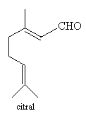 Reações orgânicas Citral