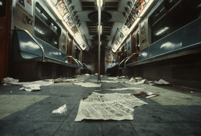 Fotografías del metro de Nueva York a principios de los 80 Subway-in-1981-8