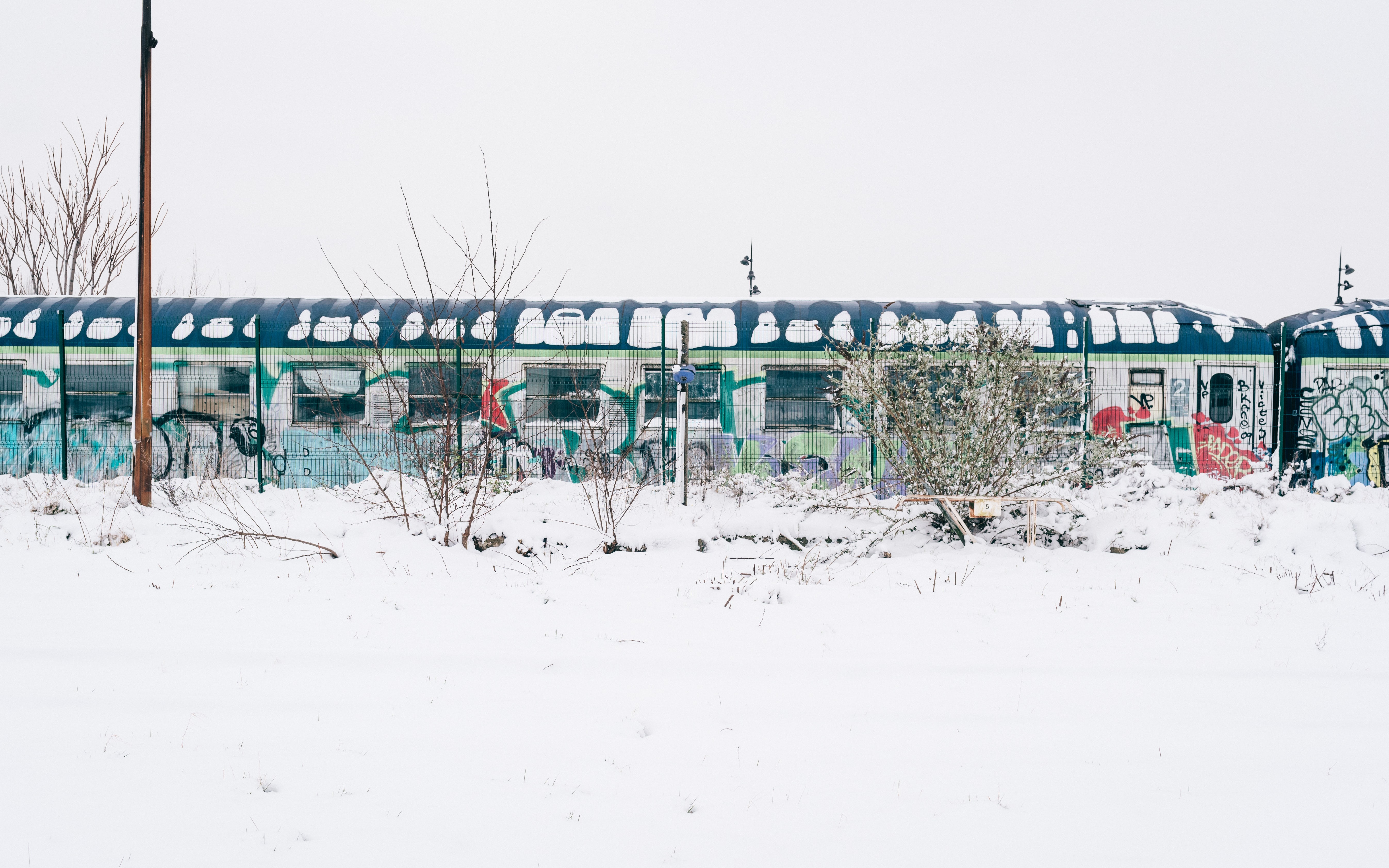 Beautiful Railway In The Snow ! Par Pierre Blanche-Traverse%CC%81e21