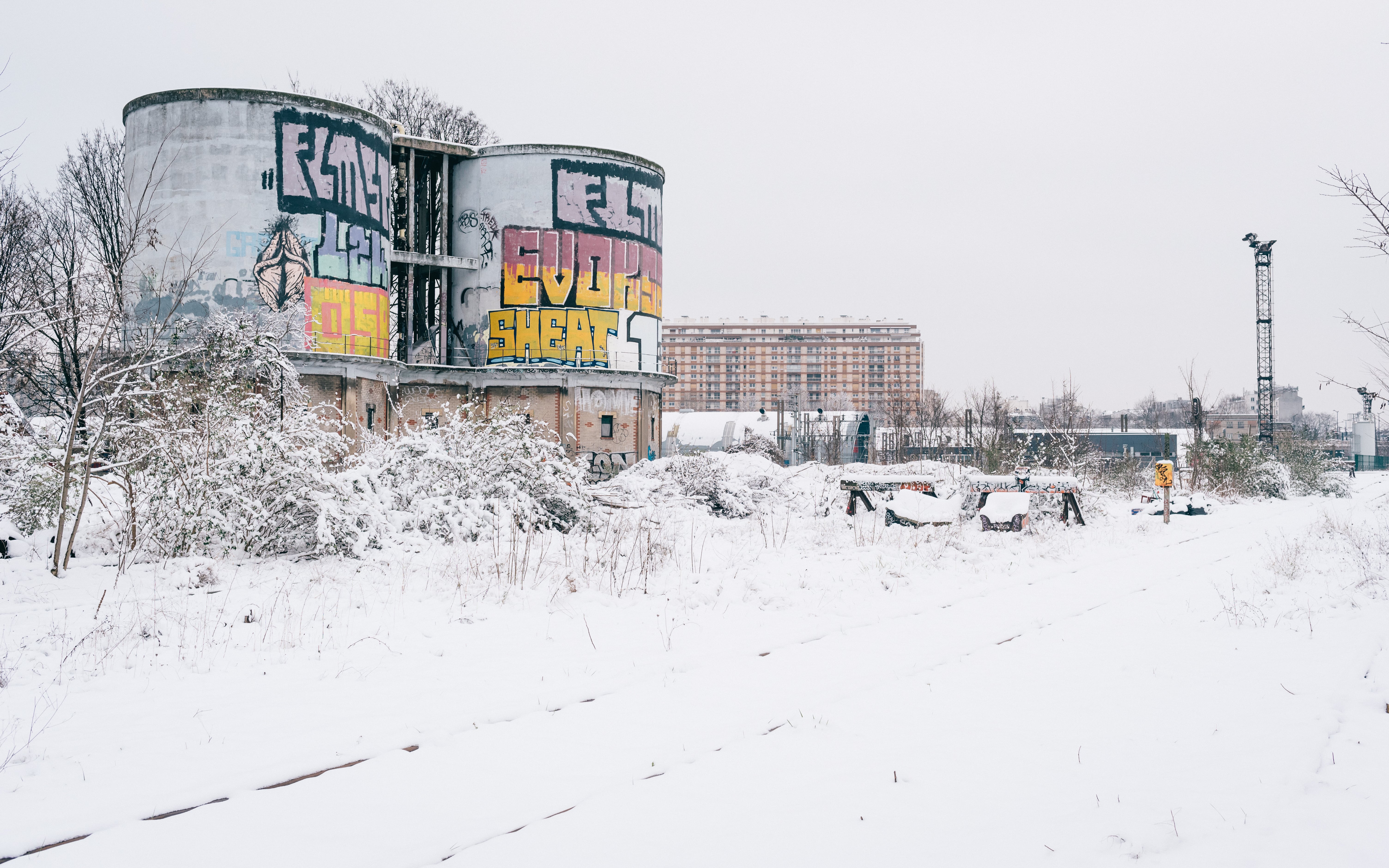 Beautiful Railway In The Snow ! Par Pierre Blanche-Traverse%CC%81e22