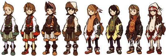 Final Fantasy: Crystal Chronicles (Saga) Raza_clavates