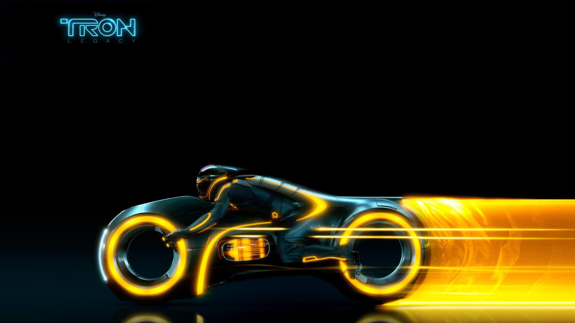 Les motos de films Tron-Bike