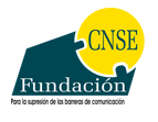 ESPAÑA: CNSE - Fundación CNSE Logo