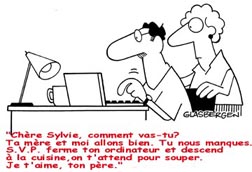 La vie au temps de l'Internet ! Souper