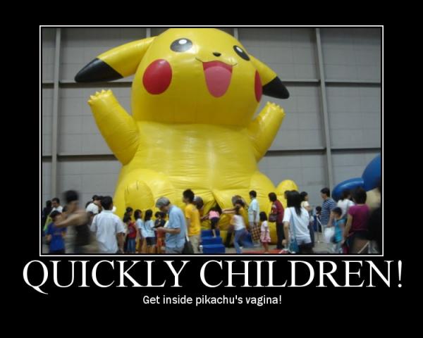 if you've always wanted to get inside pickachu 1233-quickly-children